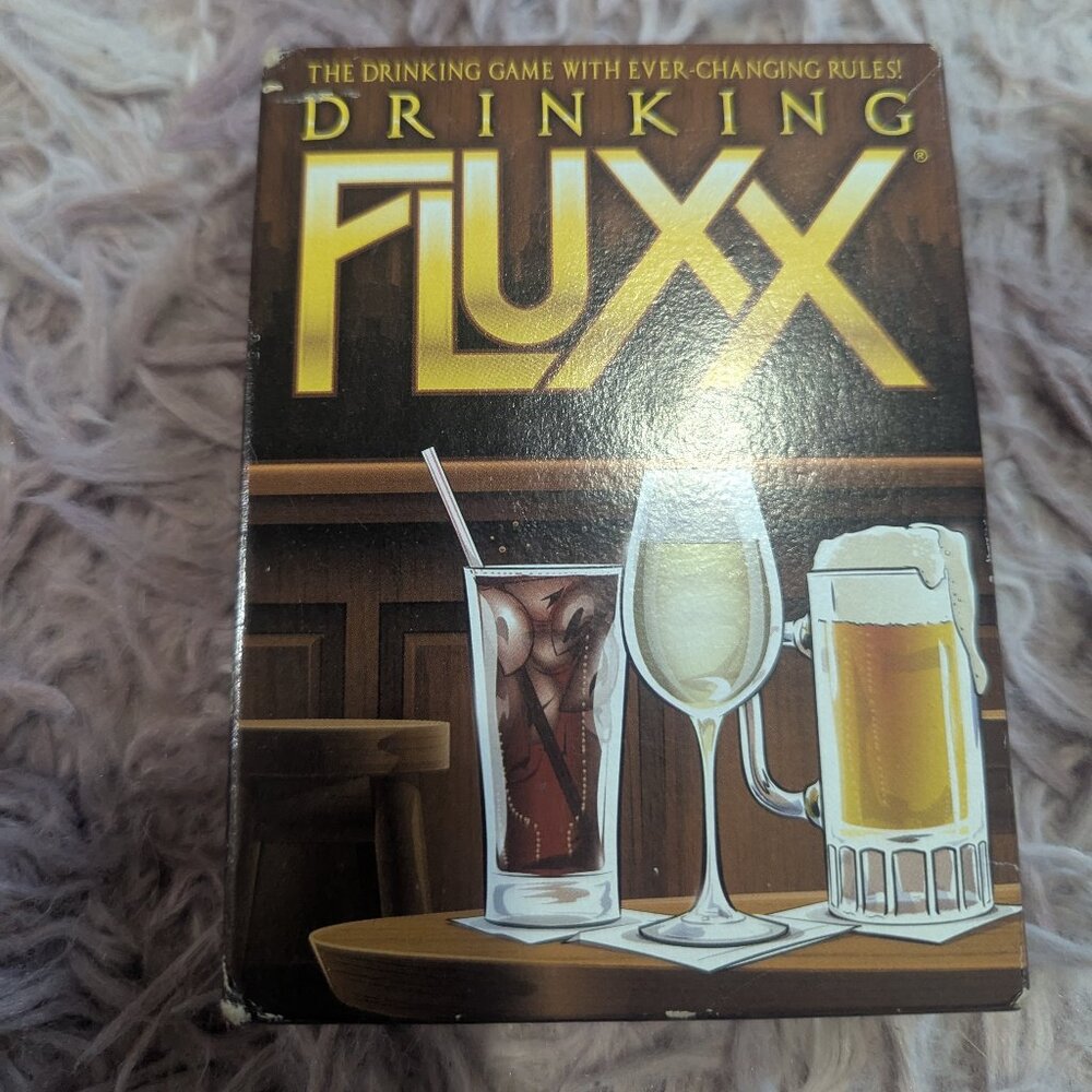 Looney Labs Drinking Fluxx Card Game - Adult Card Games Couples Gifts Fun Party